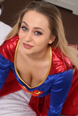Rachael C cosplay tits superwoman 03