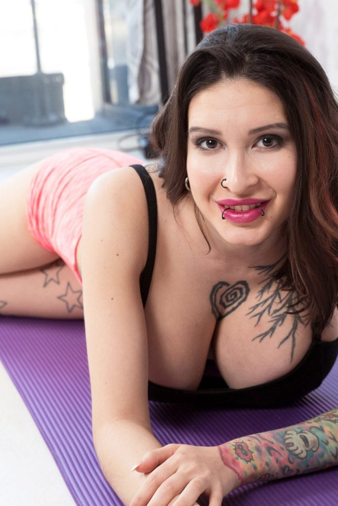 Ariane Saint Amour Yoga Boobs 05